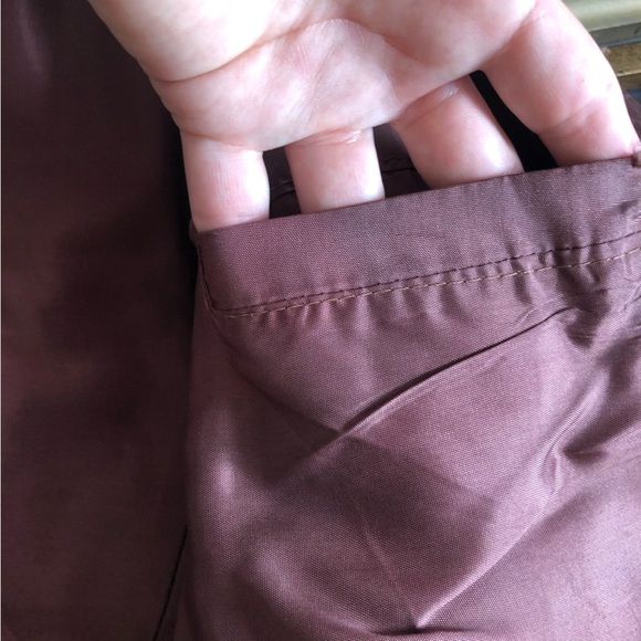 Vintage Boho Brown Leather Jacket Blazer Medium - Picture 9 of 12